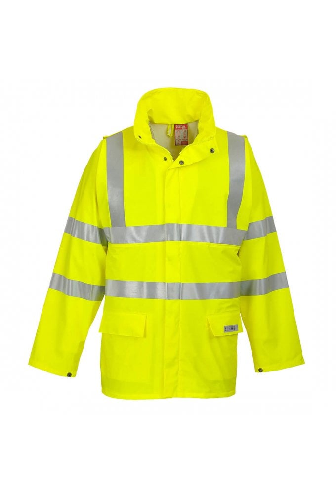 FR41 - Portwesr Sealtex Wind, Waterproof Flame Hi-Vis Jacket (Small to 3XLarge) 2 COLOURS