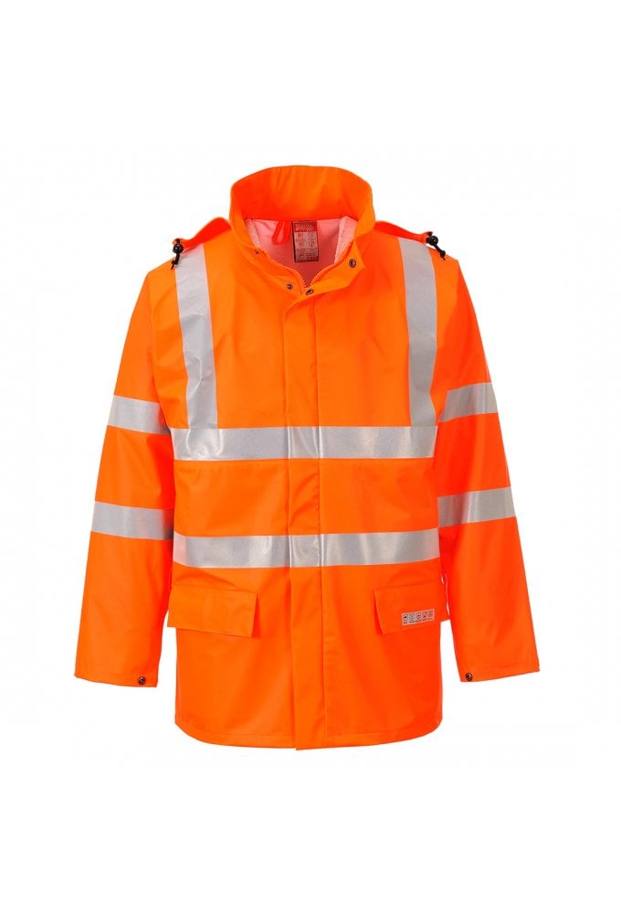 FR41 - Portwesr Sealtex Wind, Waterproof Flame Hi-Vis Jacket (Small to 3XLarge) 2 COLOURS