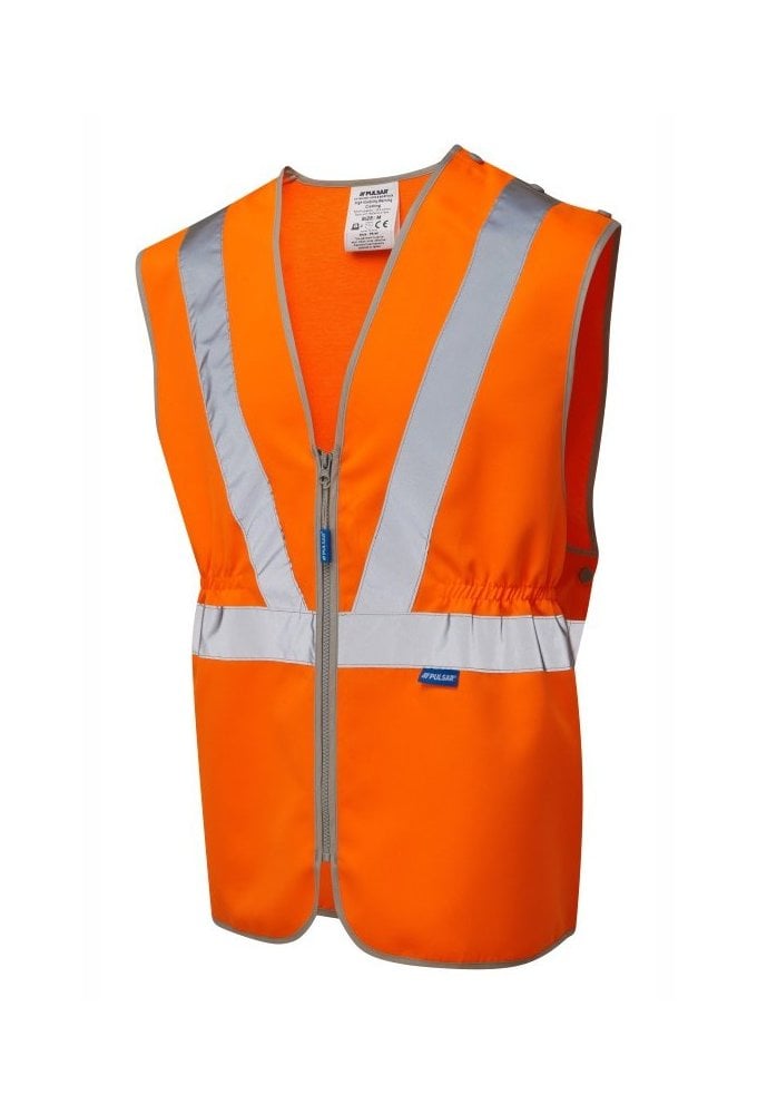 PR145 Pulsar PULSARĀ® PR145 PROTECT HV Orange Tear Apart Waistcoat EN ISO 20471 Class 2 RIS-3279-TOM SIZE SMALL-6XL