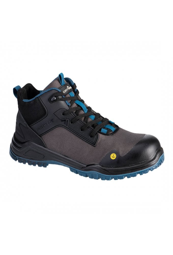 FE01 Portwest Bevel Composite Mid Boot S3S (Size 5 to 12) 2 COLOURS