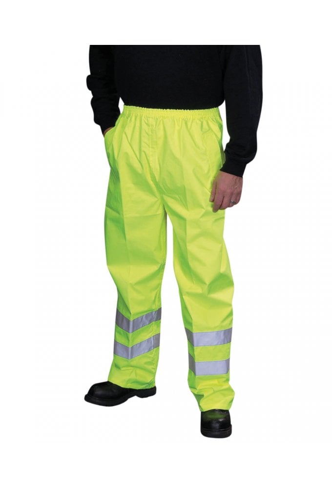 Yoko Hi-vis waterproof overtrousers (HVS461) Size S-3XL (3 COLOURS)