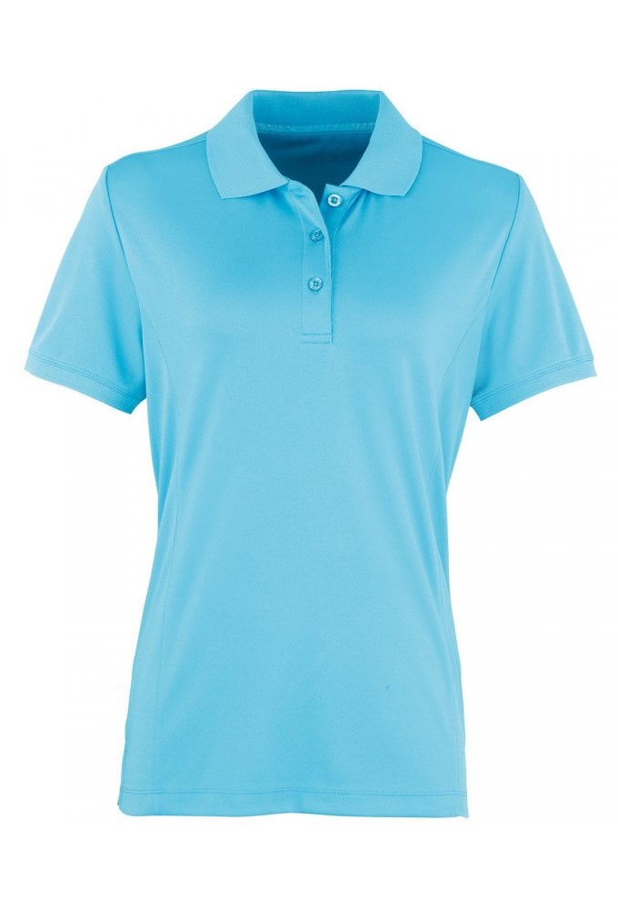 PR616 Premier PR616 Women's Coolchecker® piqué polo Size 8-18 (18 COLOURS)