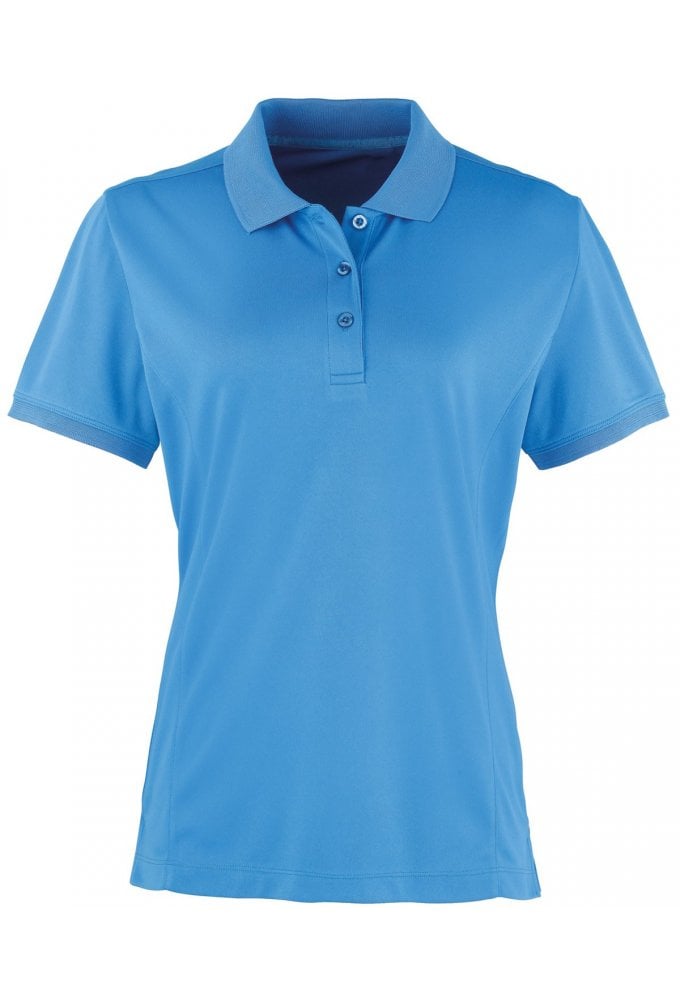 PR616 Premier PR616 Women's Coolchecker® piqué polo Size 8-18 (18 COLOURS)