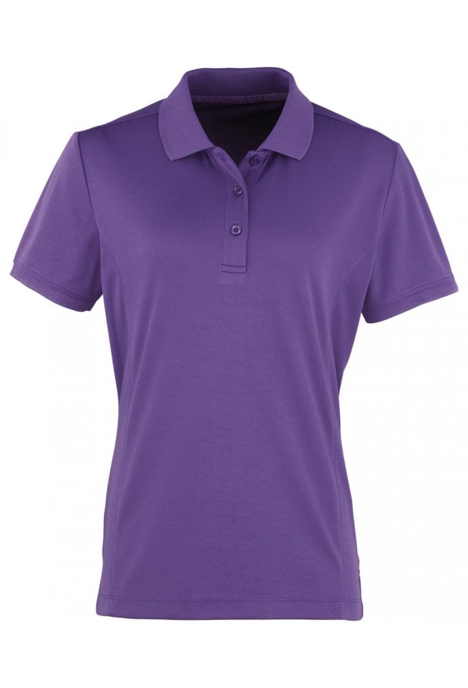 PR616 Premier PR616 Women's Coolchecker® piqué polo Size 8-18 (18 COLOURS)
