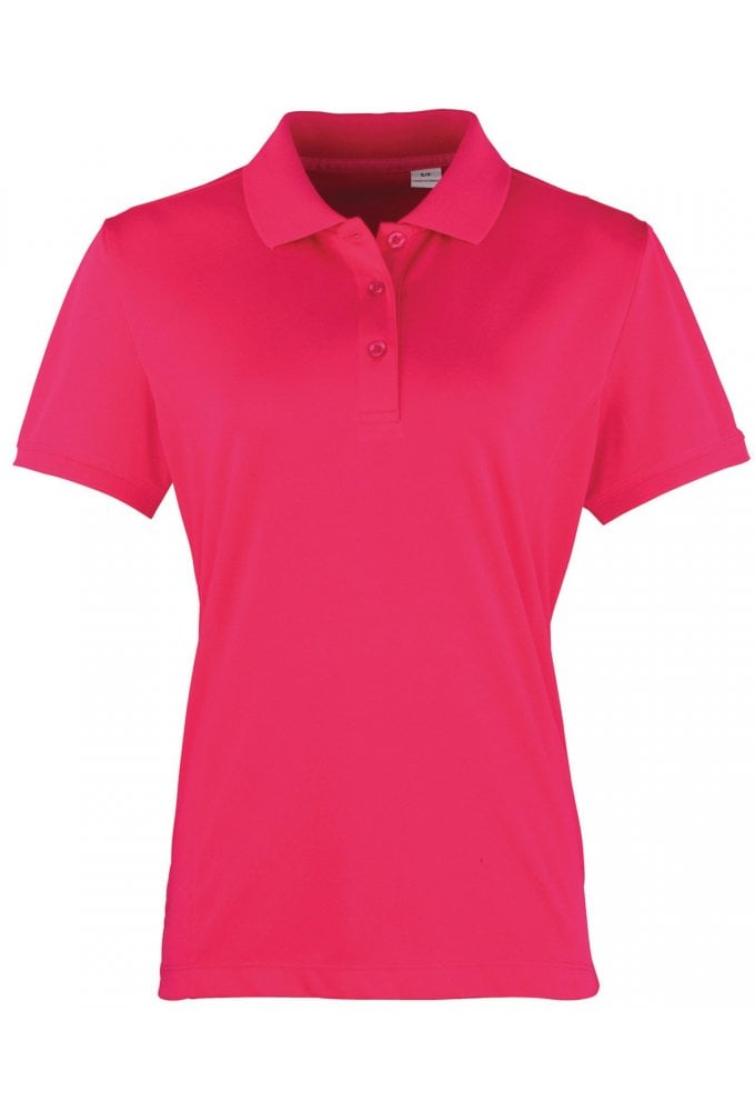 PR616 Premier PR616 Women's Coolchecker® piqué polo Size 8-18 (18 COLOURS)