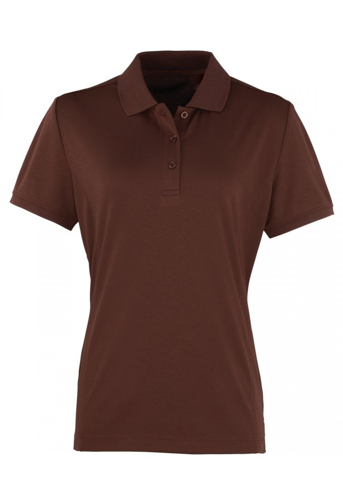 PR616 Premier PR616 Women's Coolchecker® piqué polo Size 8-18 (18 COLOURS)