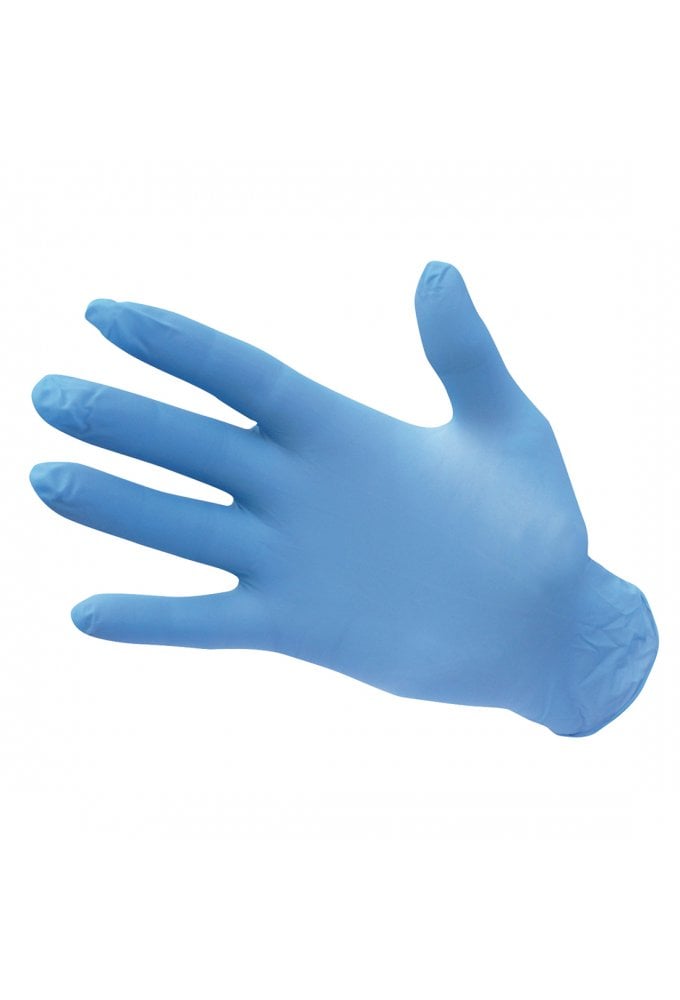 A925 - Powder Free Nitrile Disposable Glove (Pk100)