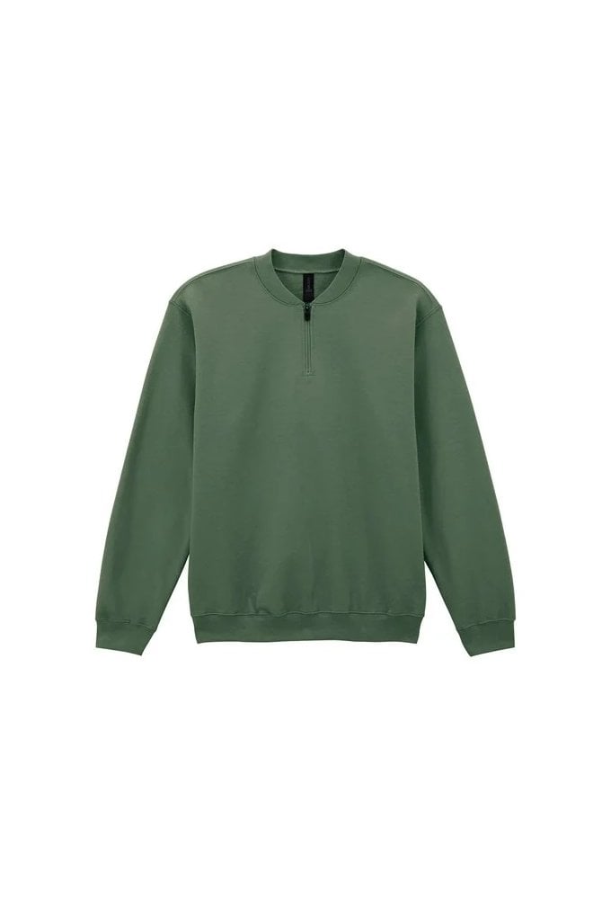 GD069 - Softstyle™ midweight adult fleece 1/4-zip sweatshirt