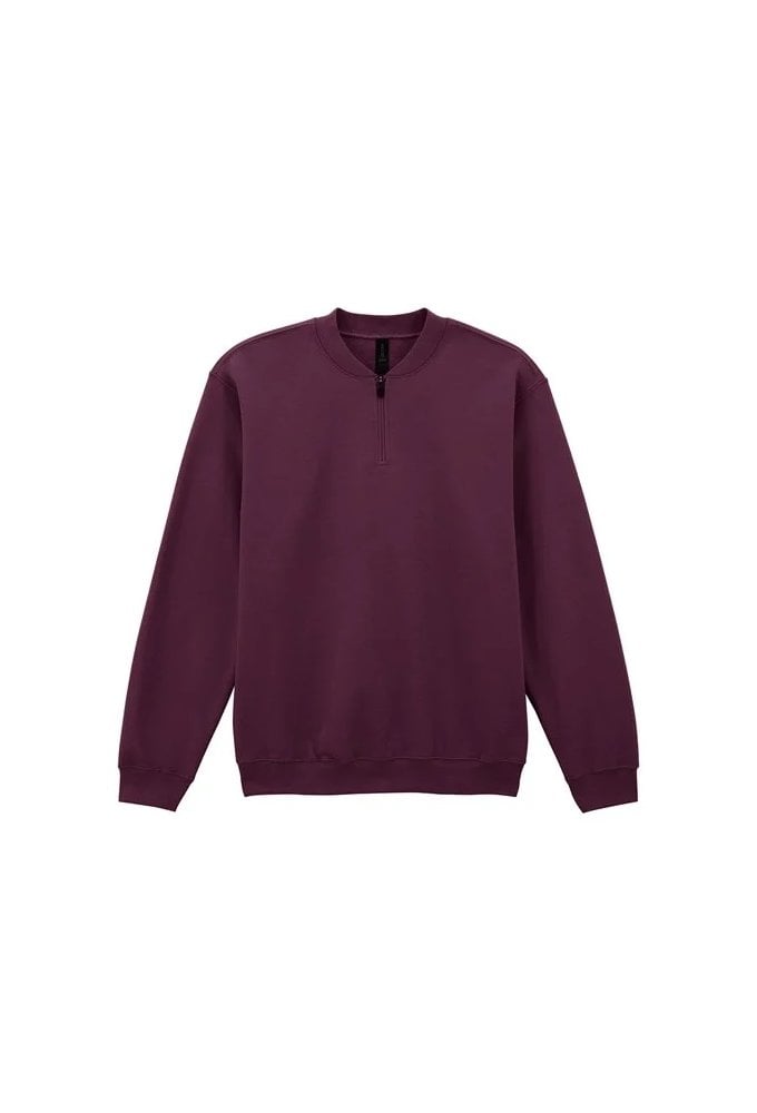 GD069 - Softstyle™ midweight adult fleece 1/4-zip sweatshirt