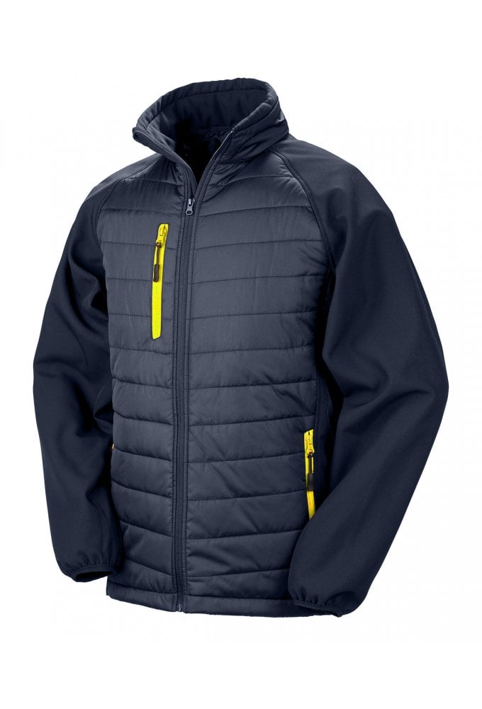 R237X result Compass Padded Softshell Jacket (Xsmall to 4XLarge) 12 COLOURS