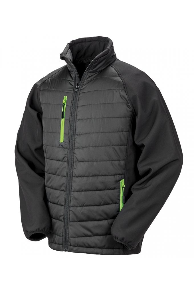 R237X result Compass Padded Softshell Jacket (Xsmall to 4XLarge) 12 COLOURS