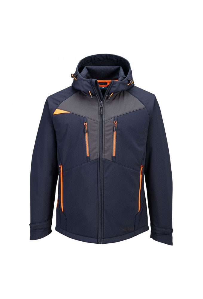 Portwest DX474 DX4 Hooded Softshell (3L) Size Small-3XL (7 COLOURS)