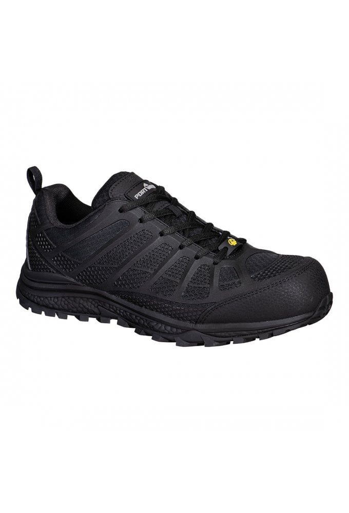 Portwest FT46 Composite Textile Trainer S1PS ESD SR FO Size 4- 13