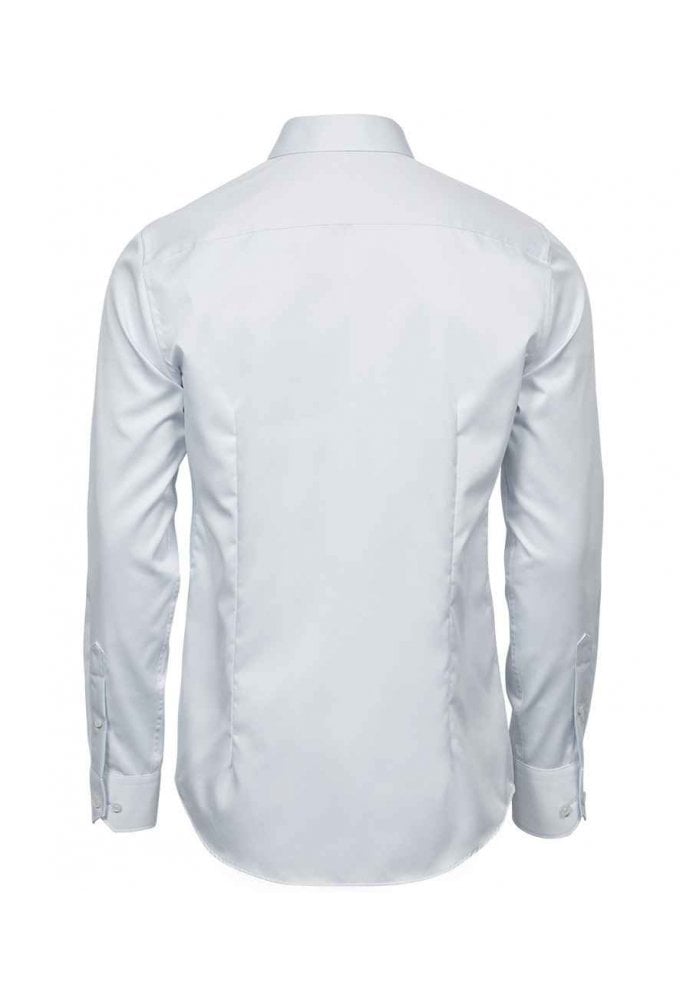 T4021 Tee Jays Luxury Slim FiT Long Sleeved Oxford Shirt (Small to 2Xlarge 2 COLOURS