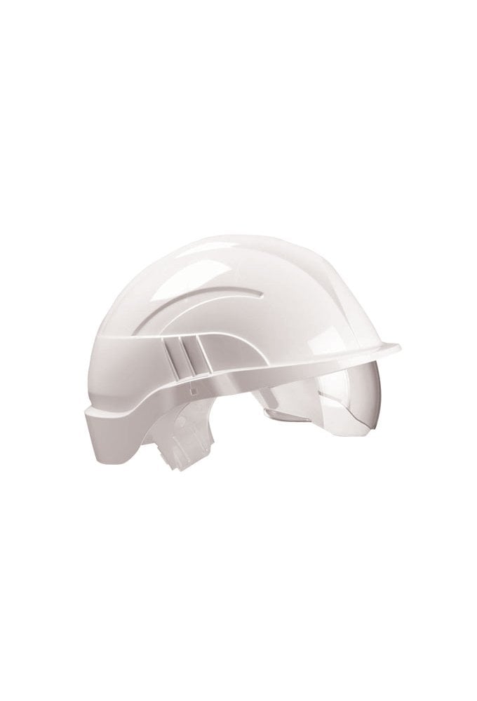 Centurion Vision Plus Safety Helmet White C/W Integrated Visor