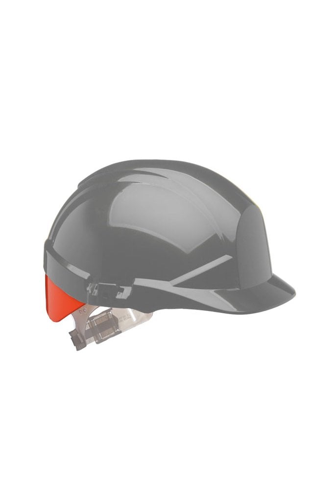Centurion Reflex Slip Ratchet Helmet GREY WITH ORANGE FLASH