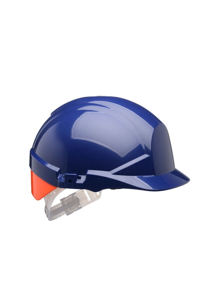 Centurion CNS12 REFLEX BLACK SLIP RATCHET HELMET C/W ORANGE FLASH