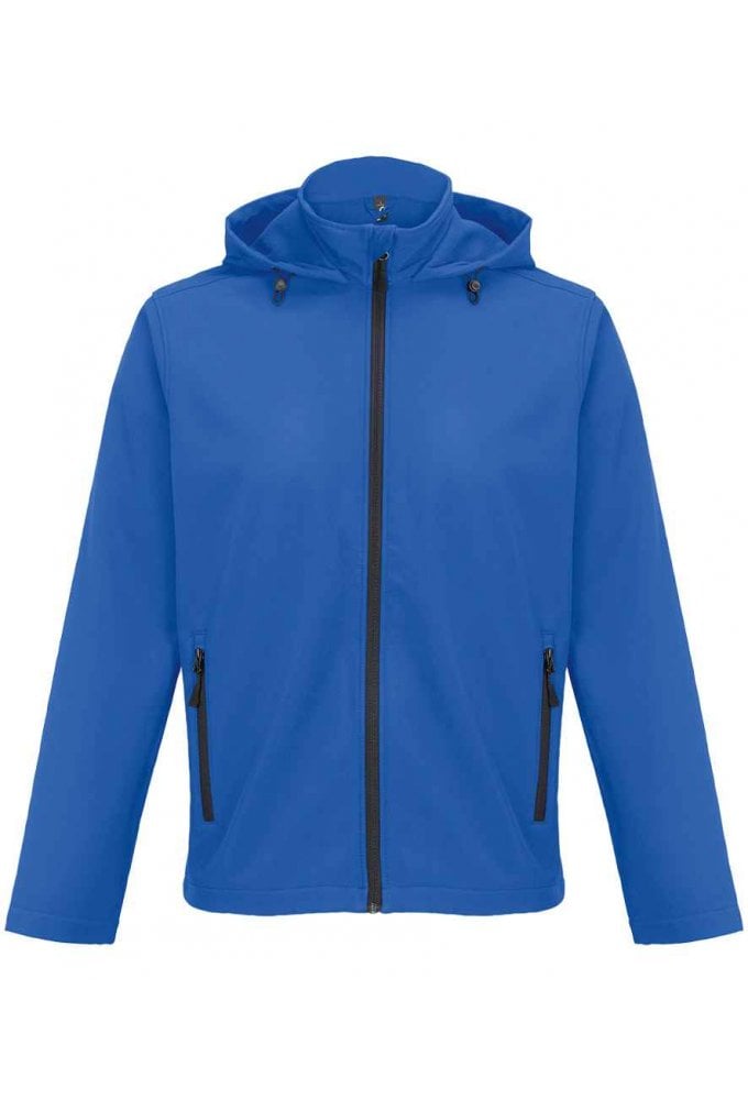 SOL'S 04447 Race Hooded Soft Shell Jacket Size S-4XL (4 COLOURS)