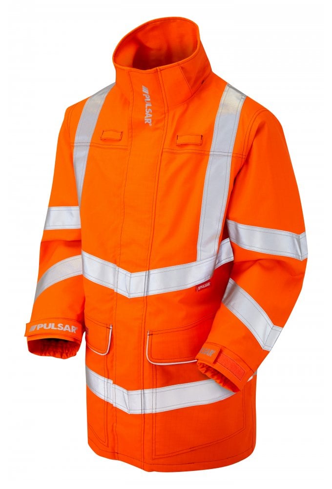 PRARC09 Pulsar PULSAR® Protect Electric ARC Waterproof Storm Coat Orange