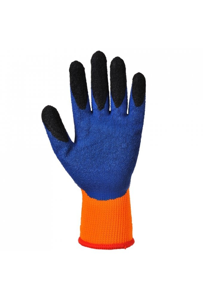 Portwest A185 Cold 7 Latex Crinkle Finger Dipped Glove sold in pack size 12 pairs