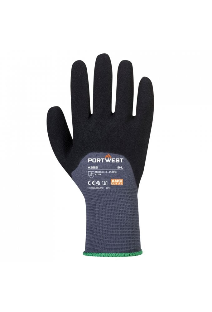 Grip 15 Nitrile Sandy 3/4 Palm Glove