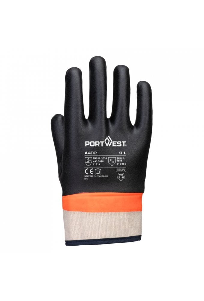 Grip PVC Sandy Double Dipped Glove
