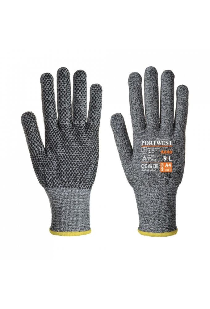 Cut D13 PVC Dot Glove