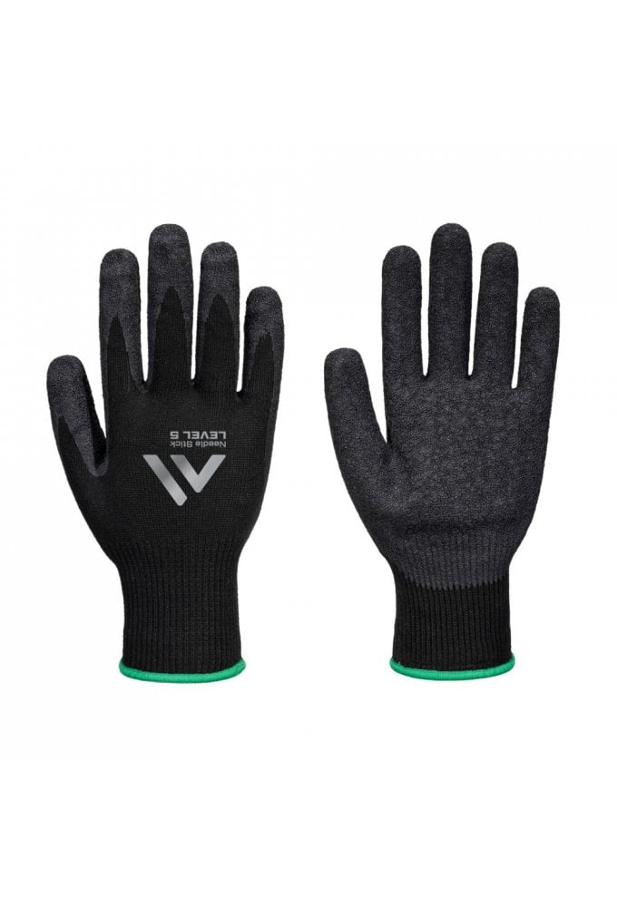 Needle Resistant F10 Latex Crinkle Glove