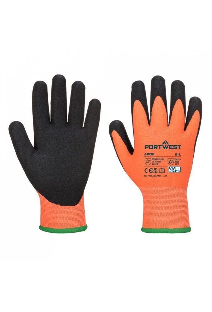 Cold 10 Nitrile Sandy Liquid Repellent Glove