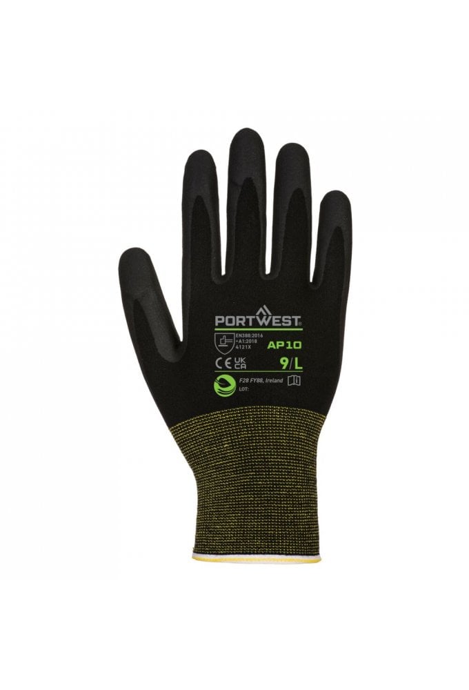Grip 15 Foam Nitrile Bamboo Glove