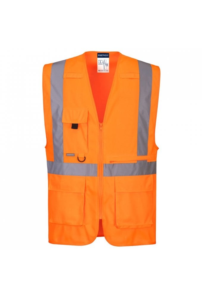 Hi-Vis Tablet Pocket Executive Vest