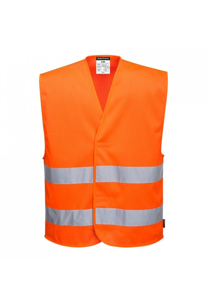 Hi-Vis Mesh Two Band Vest