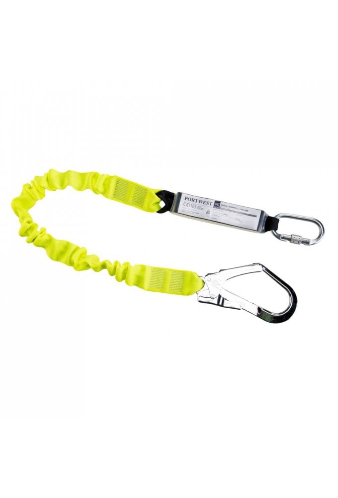 Single Elasticated 1.8m Lanyard With Shock Absorber