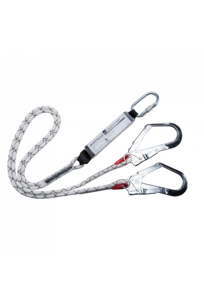 Double Kernmantle 1.8m Lanyard With Shock Absorber