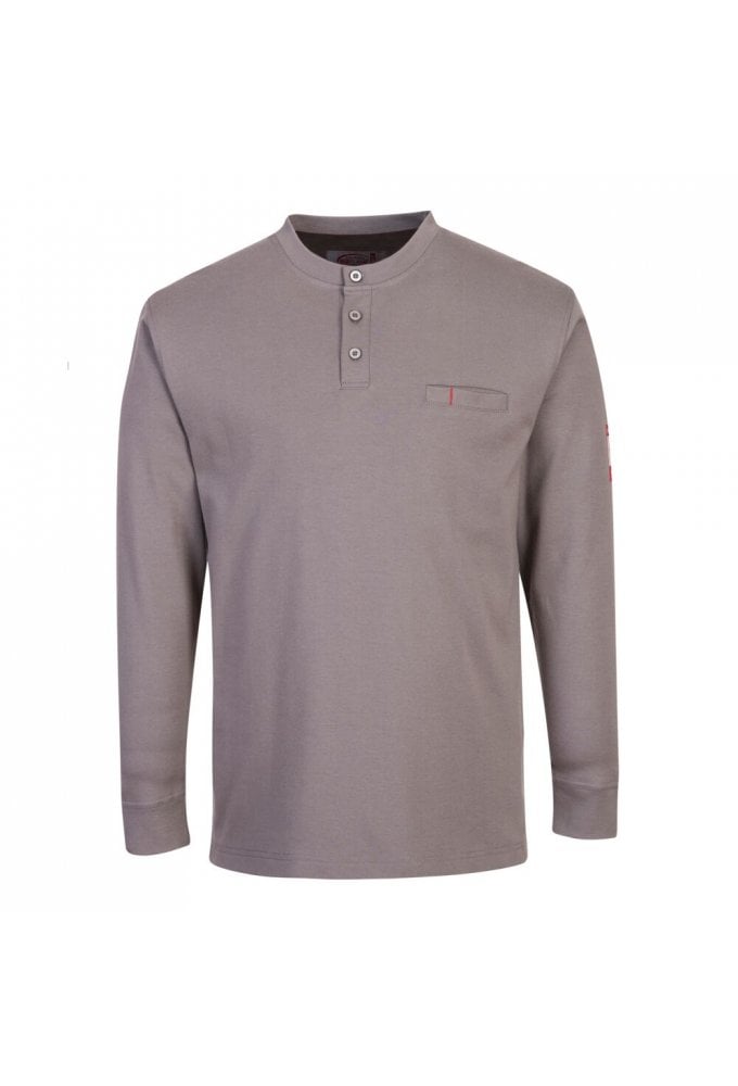 Bizflame Knit FR Long Sleeve Henley