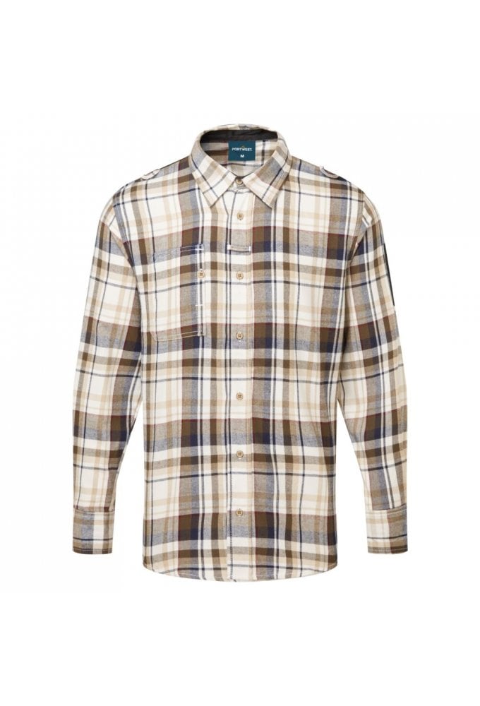 Portwest KX370 KX3 Check Work Shirt