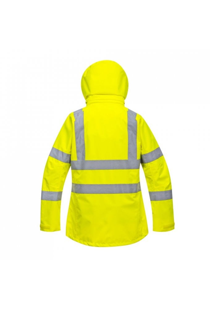 LW70 Hi-Vis Women's Breathable Rain Jacket (XSmall to 3XLarge)