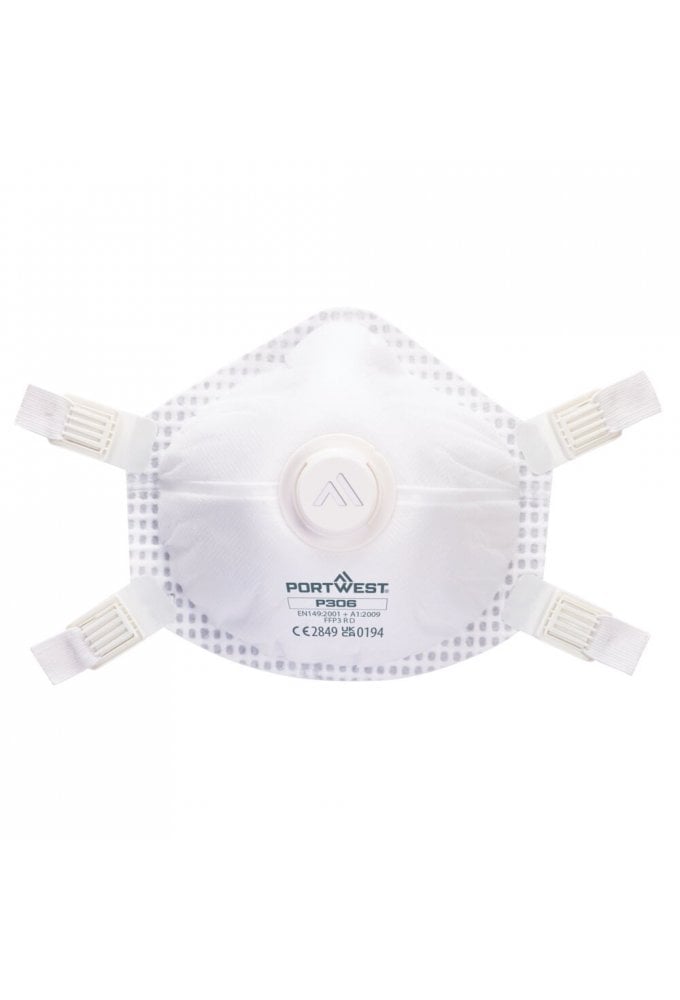 FFP3 Ultimate Valved Reusable Respirator (Pk5)