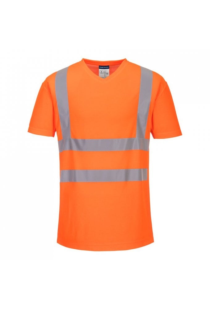 Hi-Vis Cotton Comfort Mesh Insert T-Shirt S/S