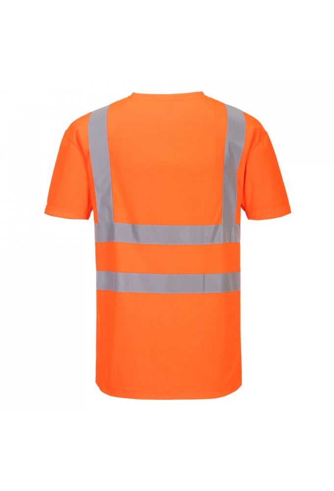Hi-Vis Cotton Comfort Mesh Insert T-Shirt S/S