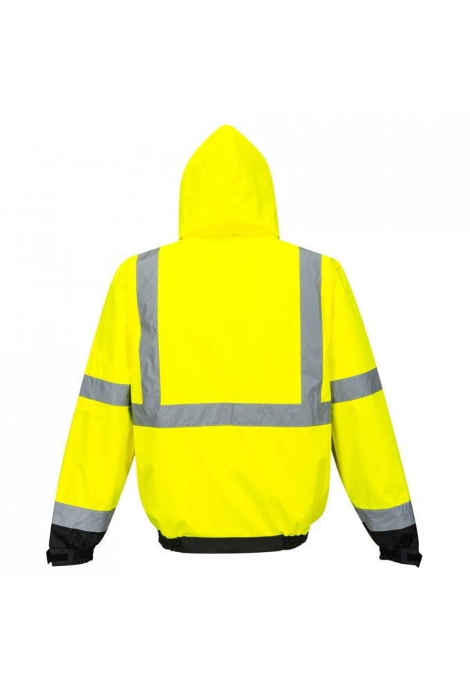 Hi-Vis 3-in-1 Contrast Premium Bomber Jacket