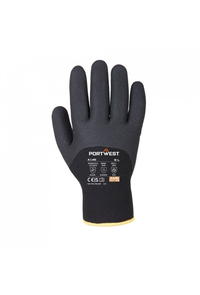Cold 15 Nitrile Sandy 3/4 Dipped Glove