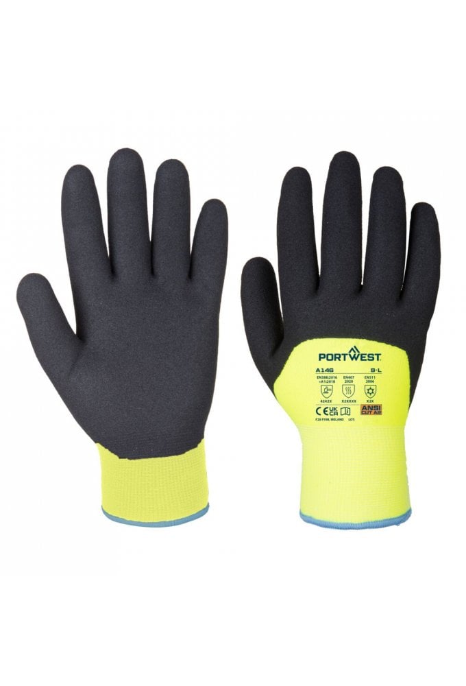 Cold 15 Nitrile Sandy 3/4 Dipped Glove