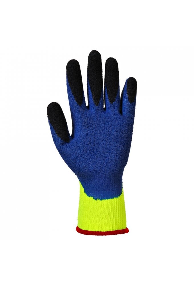 Cold 7 Latex Crinkle Finger Dipped Glove