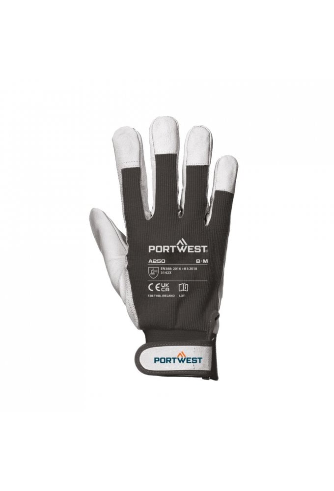 Leather 110 Grain Palm Mechanical Glove