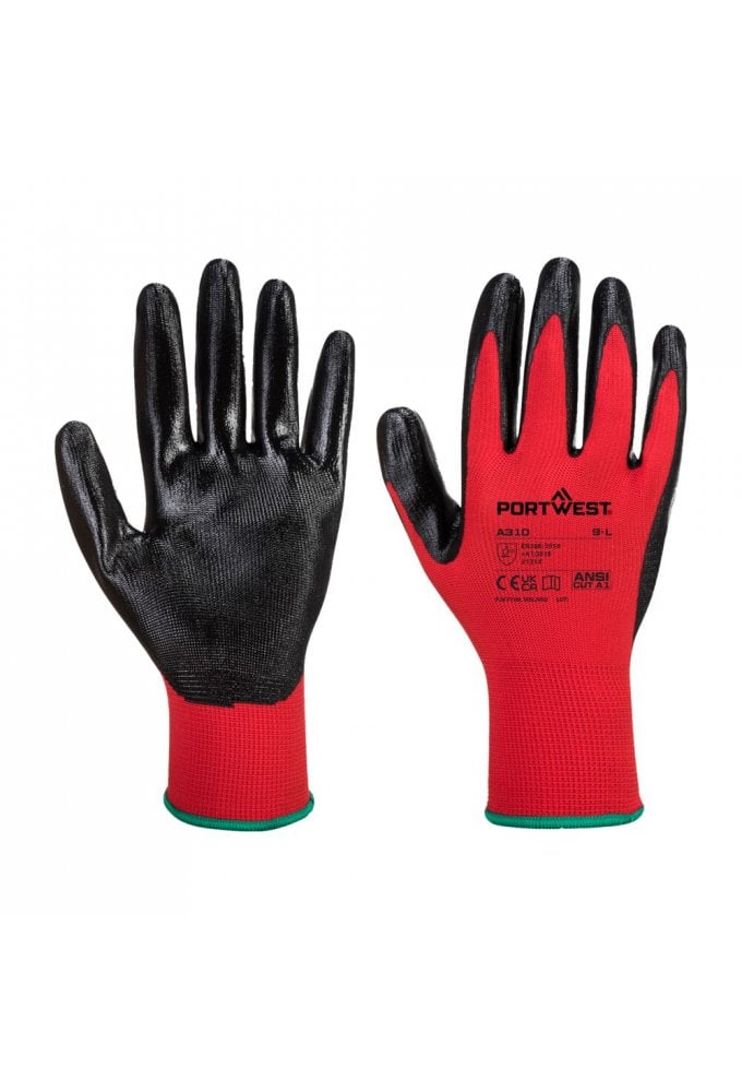 Portwest A310 Grip 13 Nitrile Glove Pack size 288 pairs @ £0.45 per pair