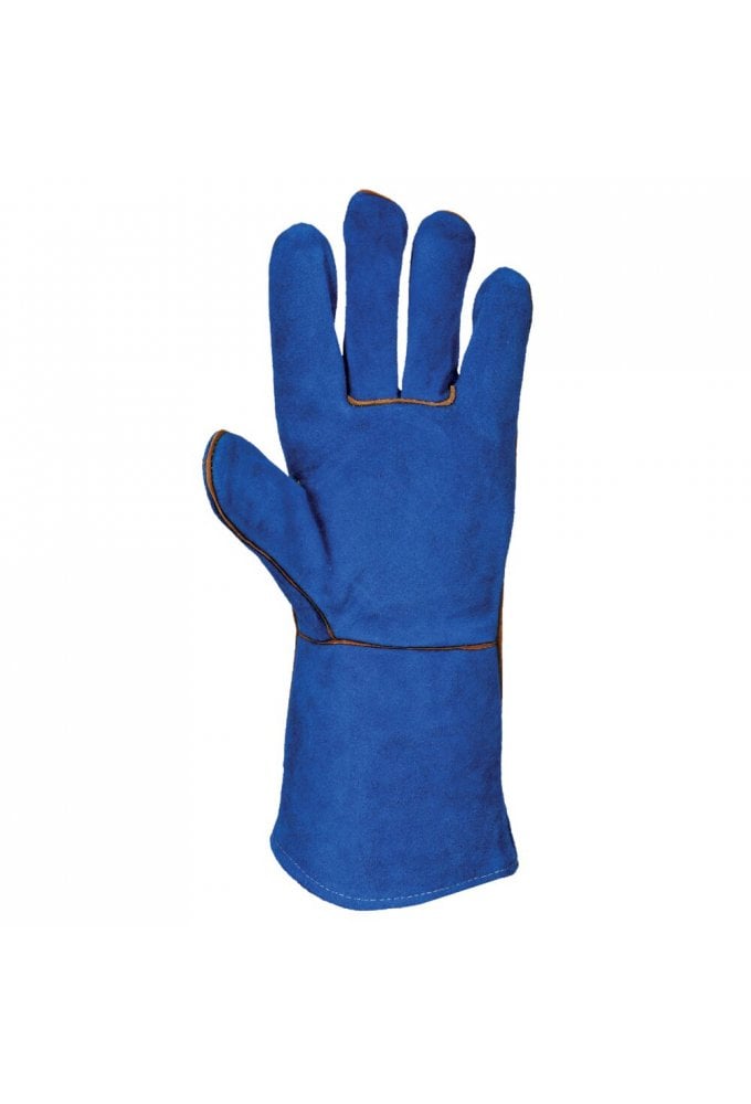 Welders 210 Split Leather Blue Gauntlet