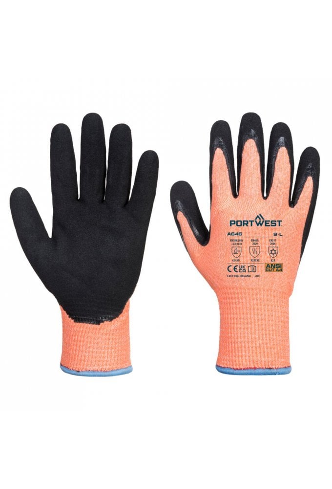 Cut D13 Nitrile Viz-Tex Cold Glove