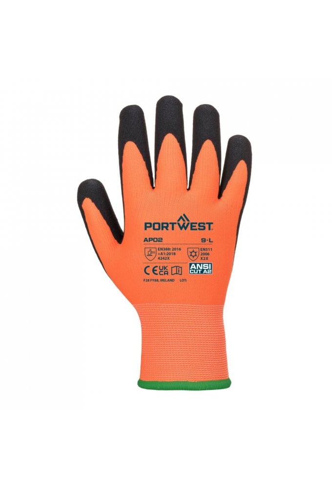 Cold 10 Nitrile Sandy Liquid Repellent Glove