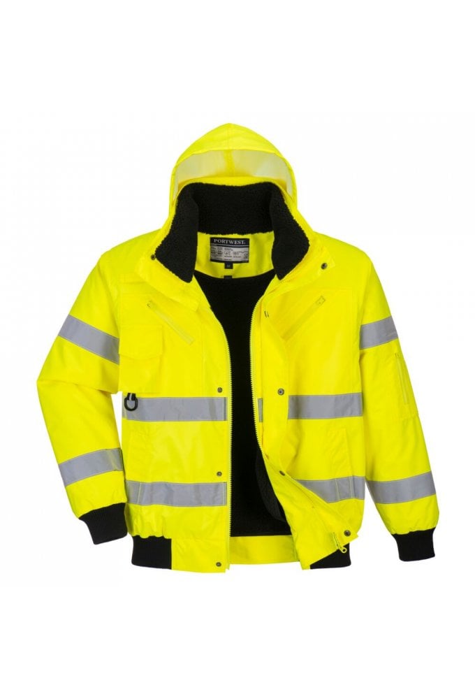 Portwest C467 Hi-Vis 3-in-1 Bomber Jacket